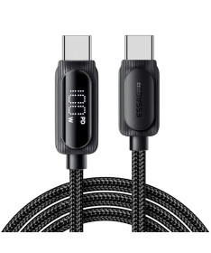 Câble USB-C 100W avec Affichage Digital – 3m