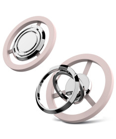 Support Anneau Magnétique | Rotation 360° & Béquille Pliable