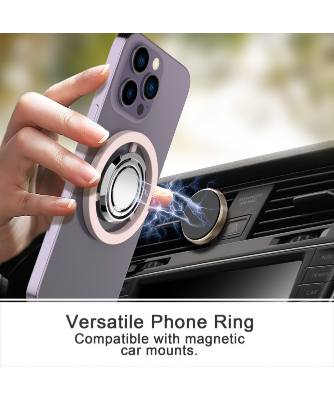 Support Anneau Magnétique | Rotation 360° & Béquille Pliable