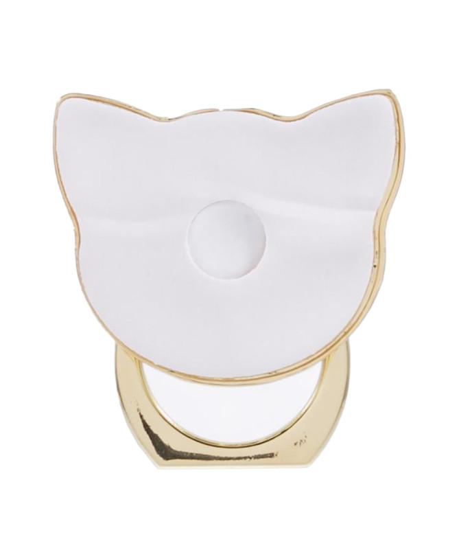 Support Anneau Chat | Prise Sécurisée & Béquille