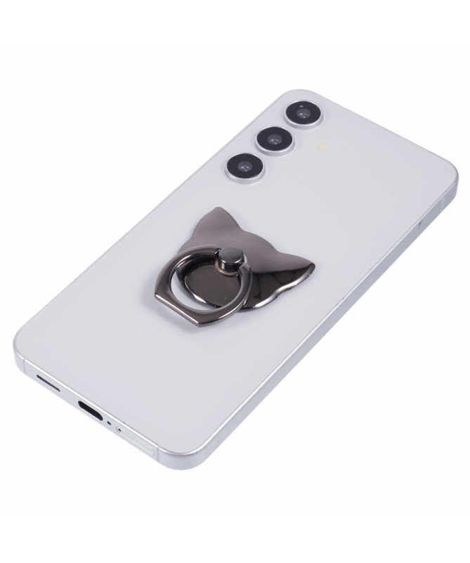 Support Anneau Chat | Prise Sécurisée & Béquille