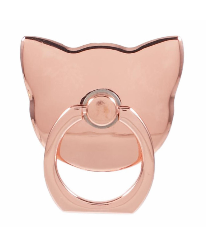 Support Anneau Chat | Prise Sécurisée & Béquille