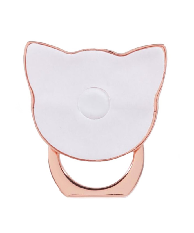 Support Anneau Chat | Prise Sécurisée & Béquille