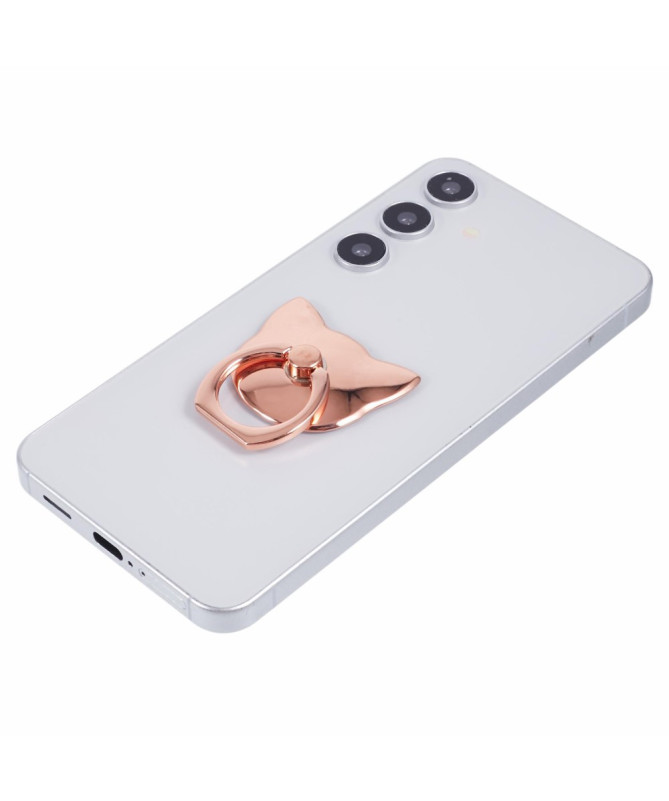 Support Anneau Chat | Prise Sécurisée & Béquille