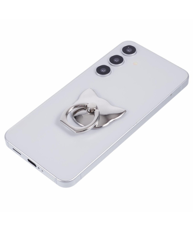 Support Anneau Chat | Prise Sécurisée & Béquille