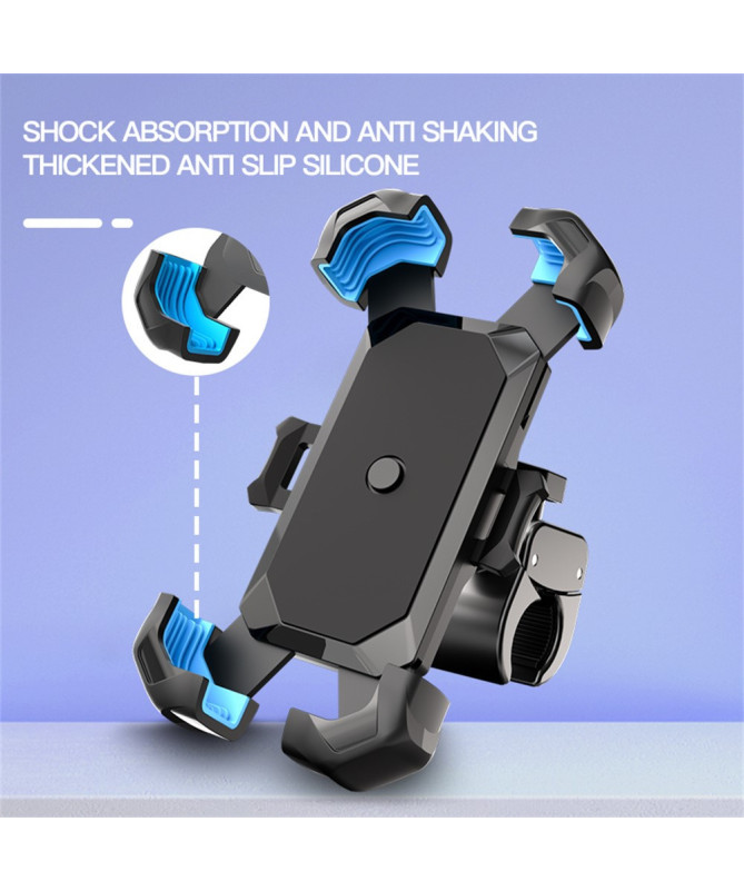Support Téléphone Moto 360° Anti-Vibration