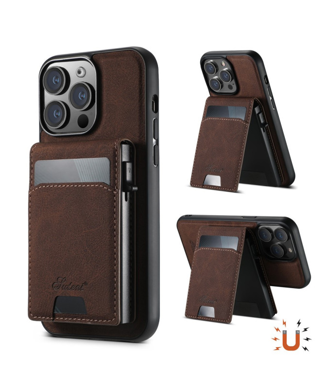 Coque iPhone 13 Pro Max Protection H19 Cuir 2-en-1