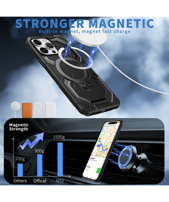 Coque iPhone 13 Pro Max Armure Magnétique