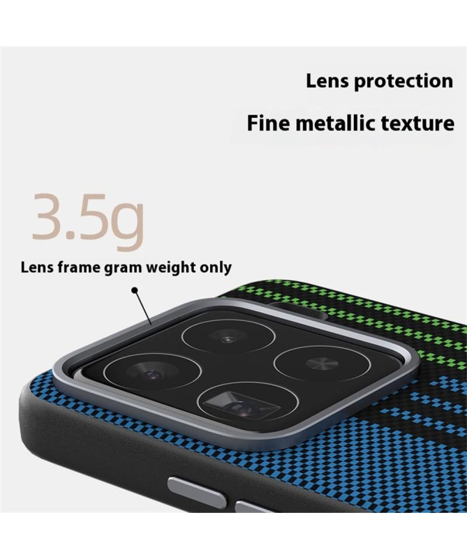 Coque Xiaomi 15 Racing ABEEL Compatible MagSafe - Bleu