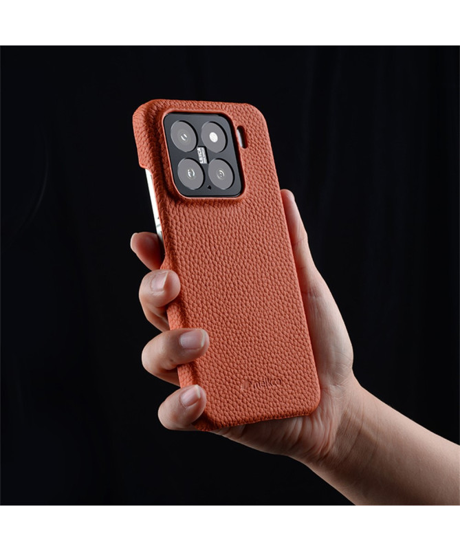 Coque Xiaomi 15 Cuir Véritable Compatible MagSafe