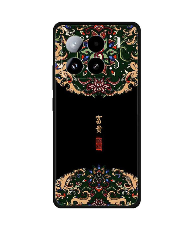 Coque Xiaomi 15 Mandala Doré, Style Chinois
