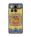 Coque Xiaomi 15 Dragon Impérial Brodé