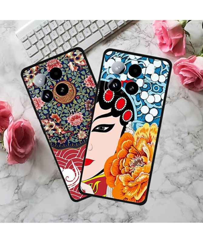 Coque Xiaomi 15 Médaillon Grue Royale