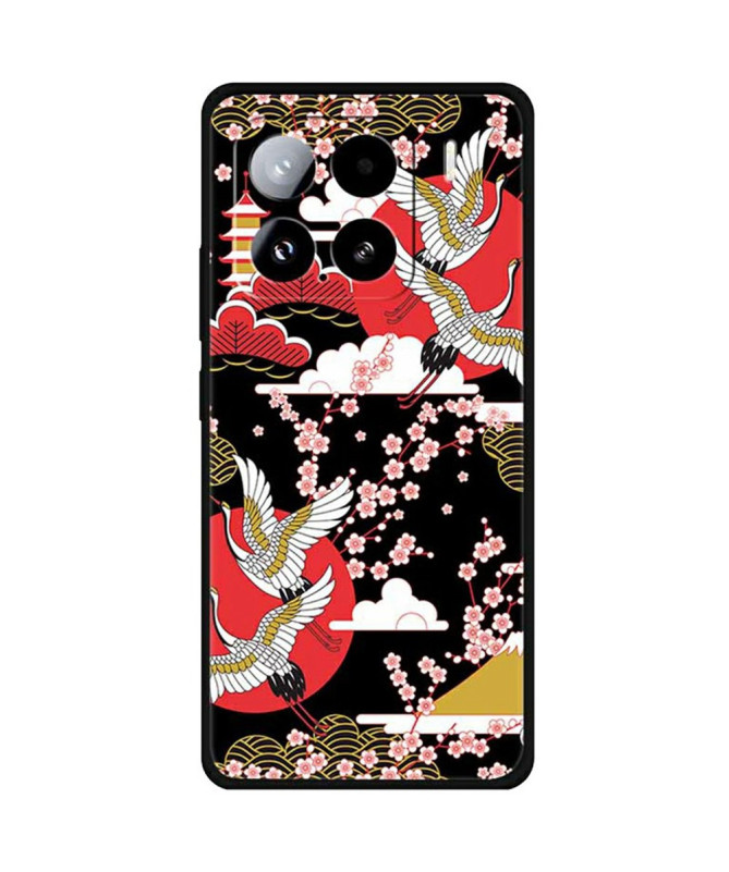 Coque Xiaomi 15 Grues Volantes Sakura