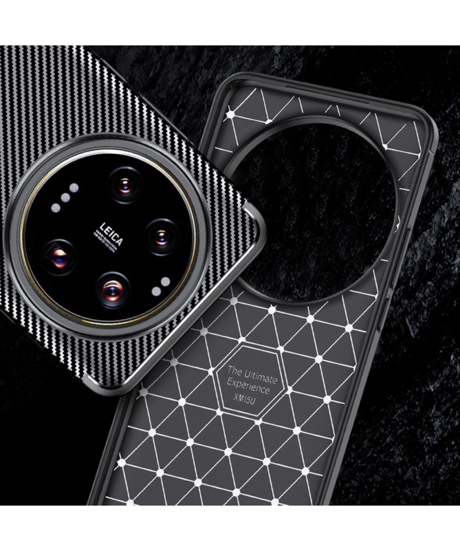 Coque Xiaomi 15 Ultra finition fibre de carbone
