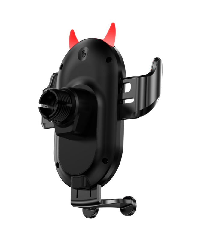 Support Voiture Design Diable Chargeur Sans Fil