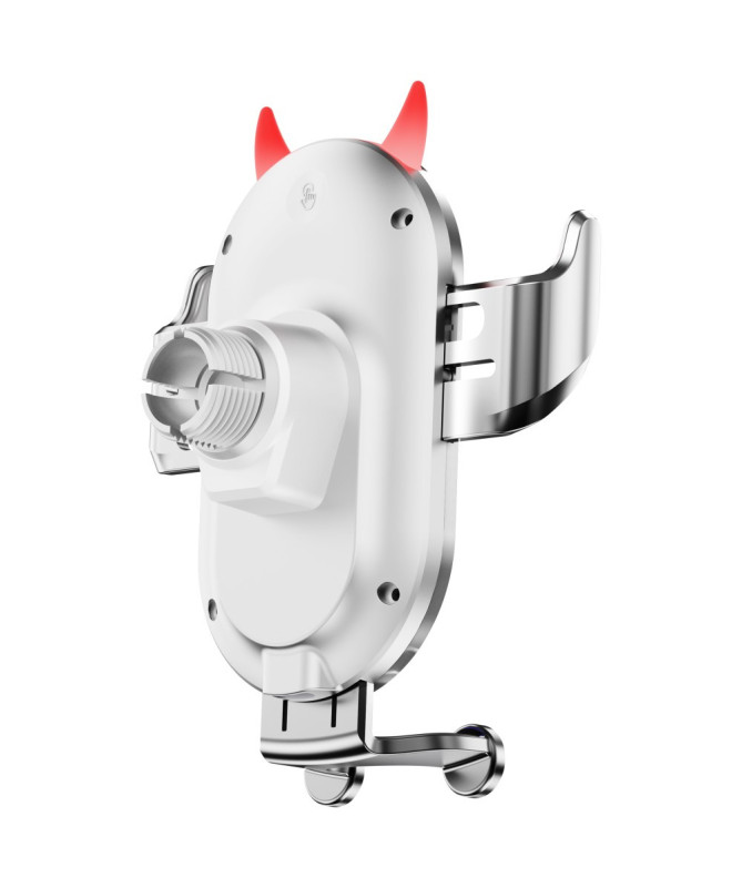 Support Voiture Design Diable Chargeur Sans Fil