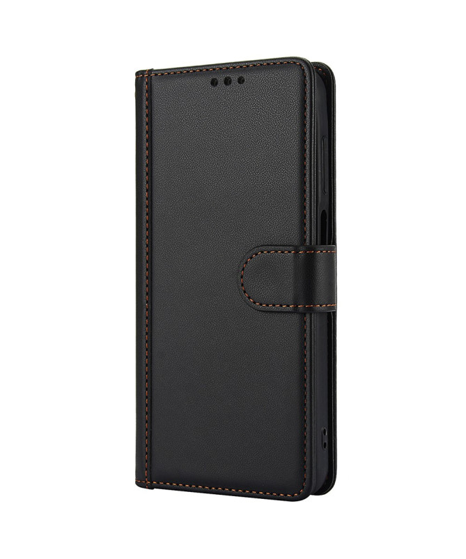 Housse Samsung Galaxy A36 5G Portefeuille Couture Premium