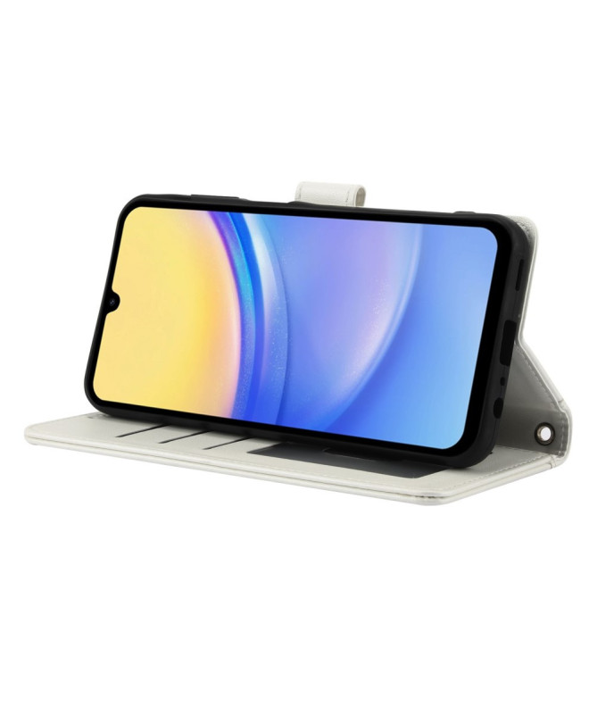 Housse Samsung Galaxy A36 5G Portefeuille Couture Premium