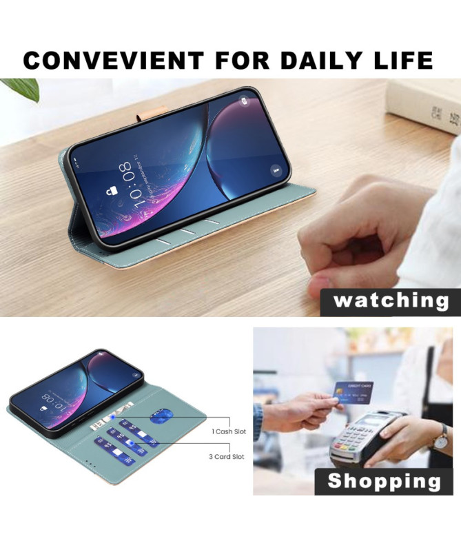 SOPHIE | Housse Samsung Galaxy A36 5G Bicolore Portefeuille