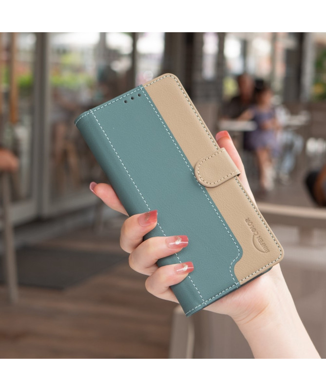 SOPHIE | Housse Samsung Galaxy A36 5G Bicolore Portefeuille