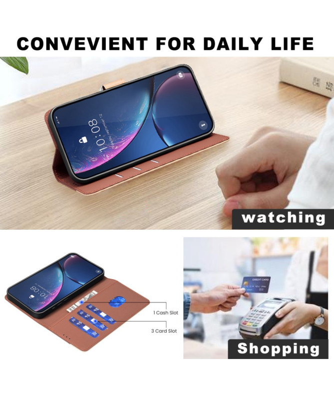 SOPHIE | Housse Samsung Galaxy A36 5G Bicolore Portefeuille