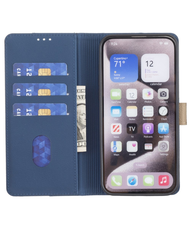 SOPHIE | Housse Samsung Galaxy A36 5G Bicolore Portefeuille