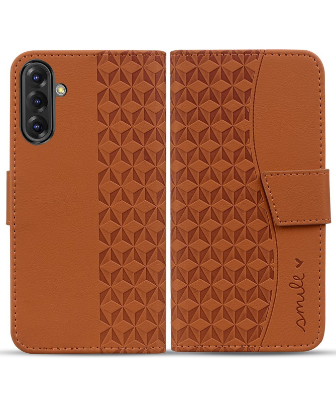 Housse Samsung Galaxy A56 5G Losanges Smile
