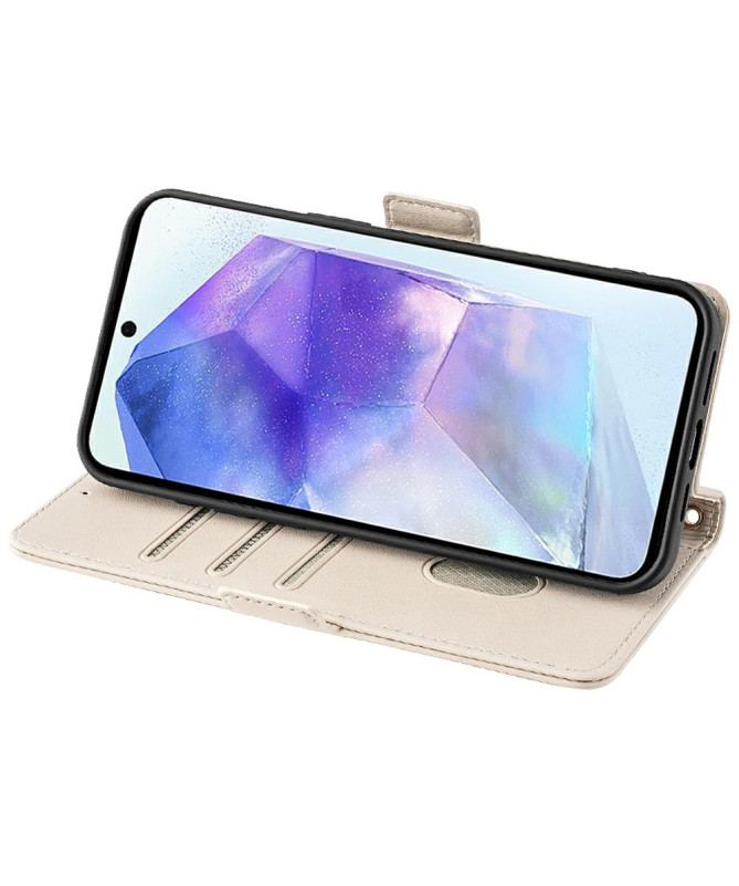 Housse Samsung Galaxy A56 5G Smart Wallet | Rangements et Lanière