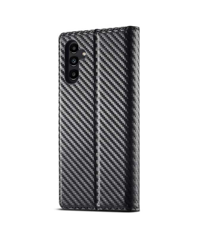 Flip cover Samsung Galaxy A56 5G fibre de carbone Vertical Stripe