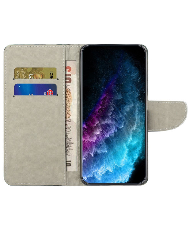 Housse Samsung Galaxy A56 5G Don't Touch My Phone avec Ours et Tronçon