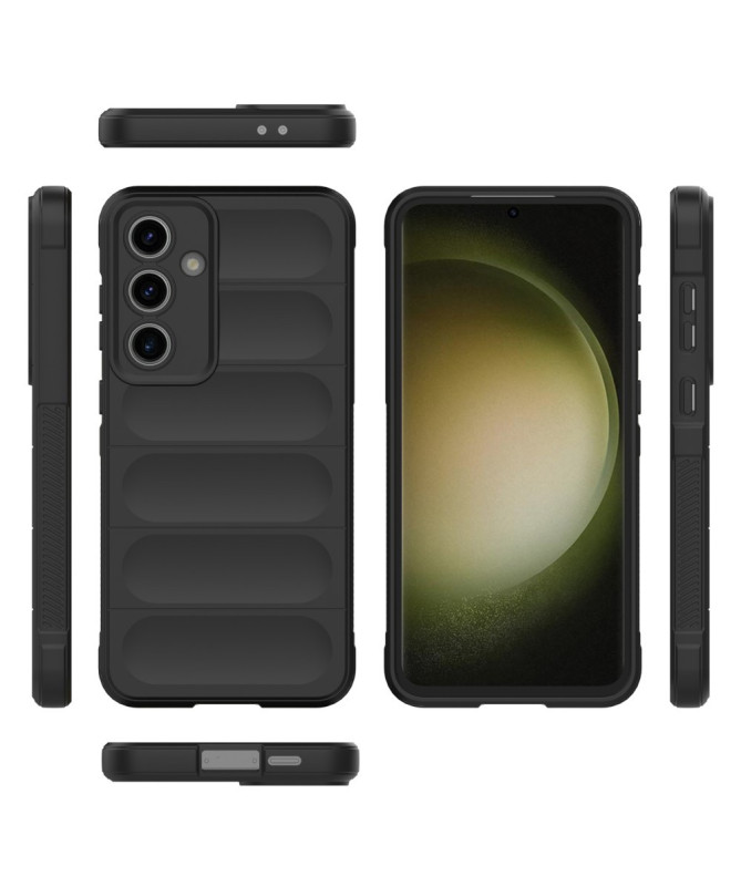 Coque Samsung Galaxy A56 5G Rugged Silicone Noir - photo 6