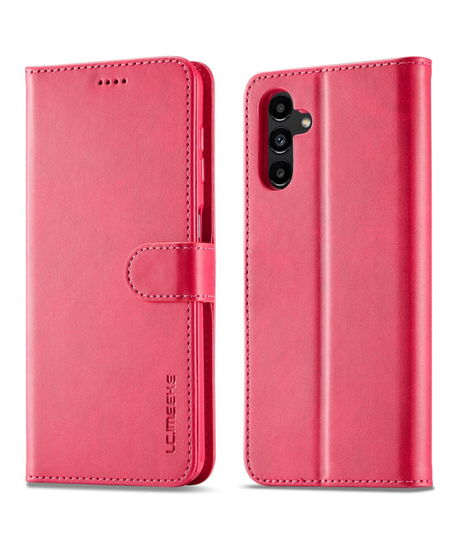 Housse Samsung Galaxy A56 5G Effet Cuir LC.IMEEKE