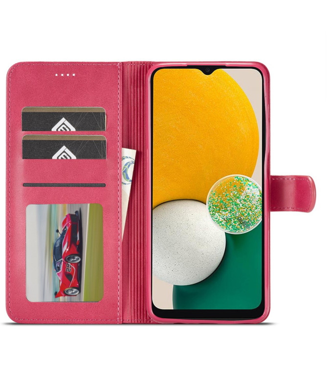 Housse Samsung Galaxy A56 5G Effet Cuir LC.IMEEKE