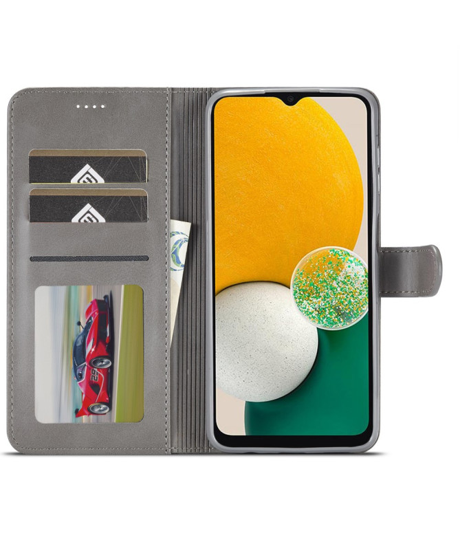 Housse Samsung Galaxy A56 5G Effet Cuir LC.IMEEKE