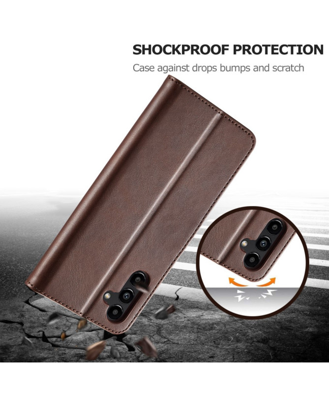 Housse Samsung Galaxy A56 5G Effet Cuir LC.IMEEKE