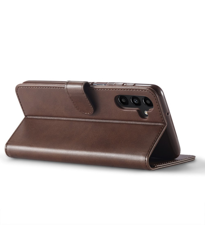 Housse Samsung Galaxy A56 5G Effet Cuir LC.IMEEKE