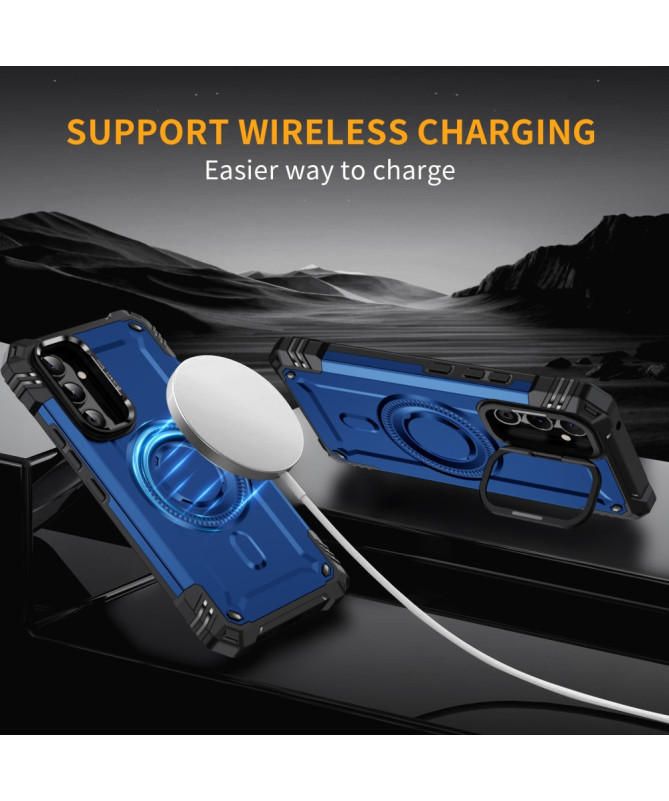 Coque Samsung Galaxy A56 5G Magnétique Antichoc Support Objectif