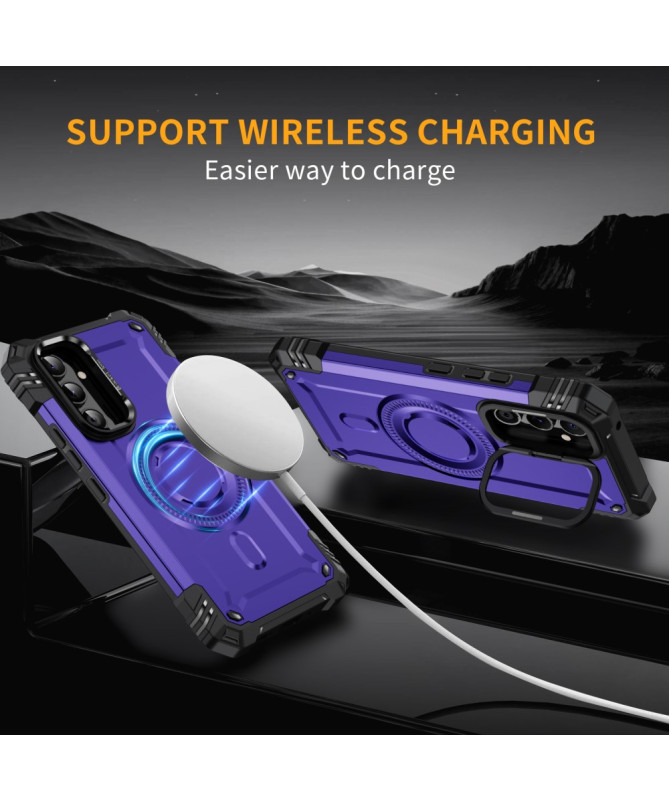 Coque Samsung Galaxy A56 5G Magnétique Antichoc Support Objectif