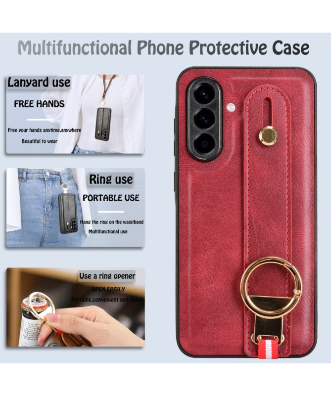 Coque Samsung Galaxy A56 5G Urban Explorer Cuir et Décapsuleur