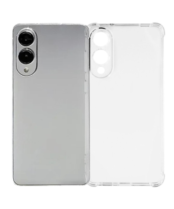 Coque Samsung Galaxy S25 Edge transparente angles renforcés