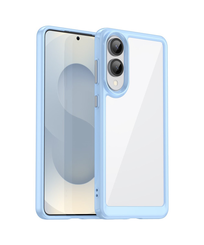 Coque Samsung Galaxy S25 Edge Transparente Contour Couleuré