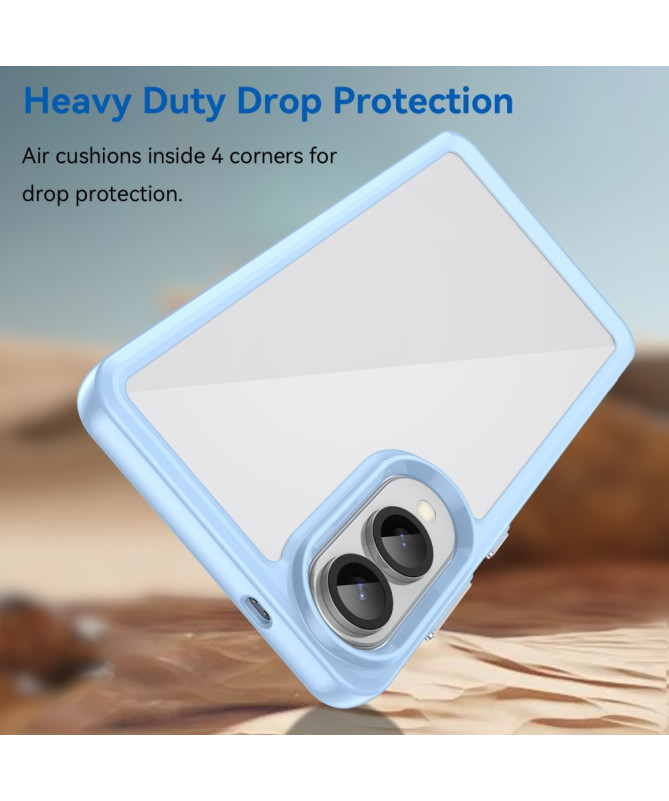 Coque Samsung Galaxy S25 Edge Transparente Contour Couleuré