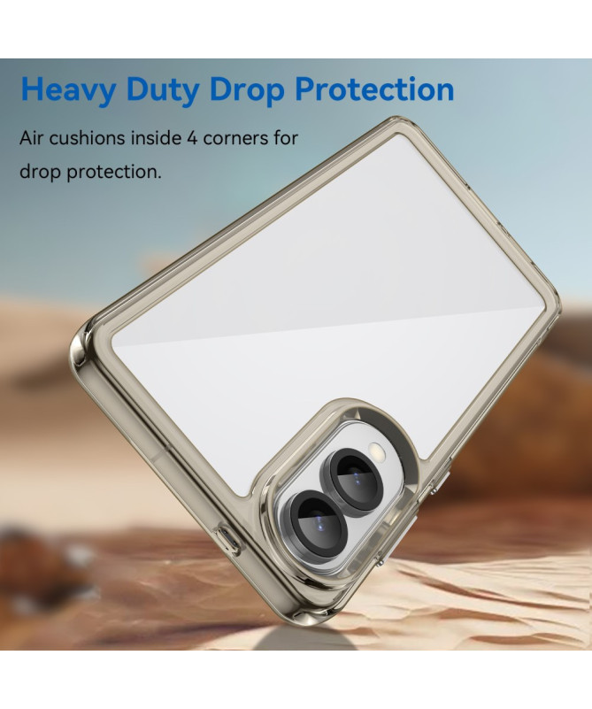 Coque Samsung Galaxy S25 Edge Transparente Contour Couleuré