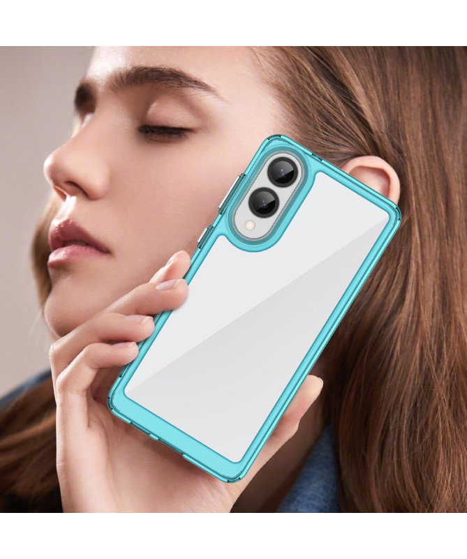 Coque Samsung Galaxy S25 Edge Transparente Contour Couleuré