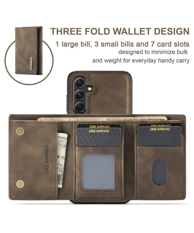Coque Samsung Galaxy A56 5G Porte-cartes Détachable M1 Series