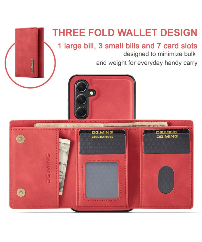 Coque Samsung Galaxy A56 5G Porte-cartes Détachable M1 Series