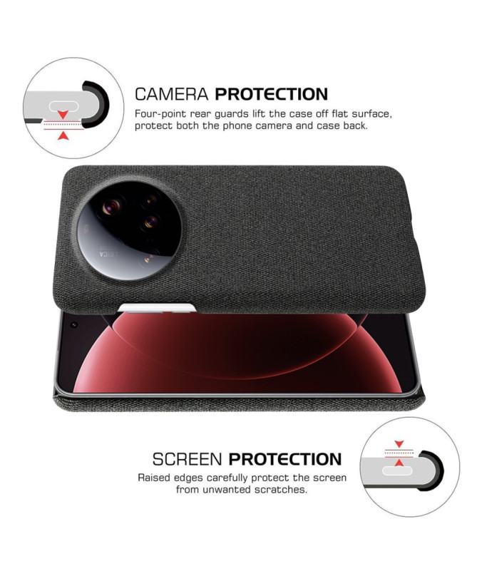 Coque Xiaomi 15 Ultra revêtement tissu