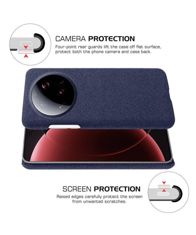 Coque Xiaomi 15 Ultra revêtement tissu