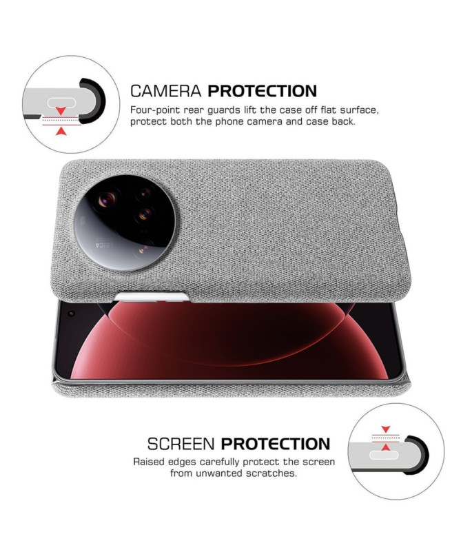 Coque Xiaomi 15 Ultra revêtement tissu